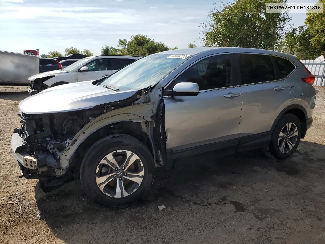 2HKRW2H20KH131815 2019 Honda Cr-V Lx