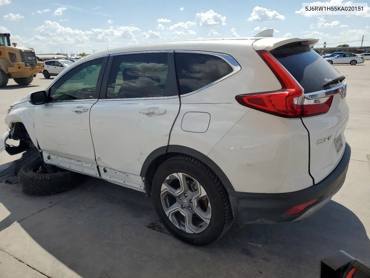 2019 Honda Cr-V Ex VIN: 5J6RW1H55KA020151 Lot: 68031024