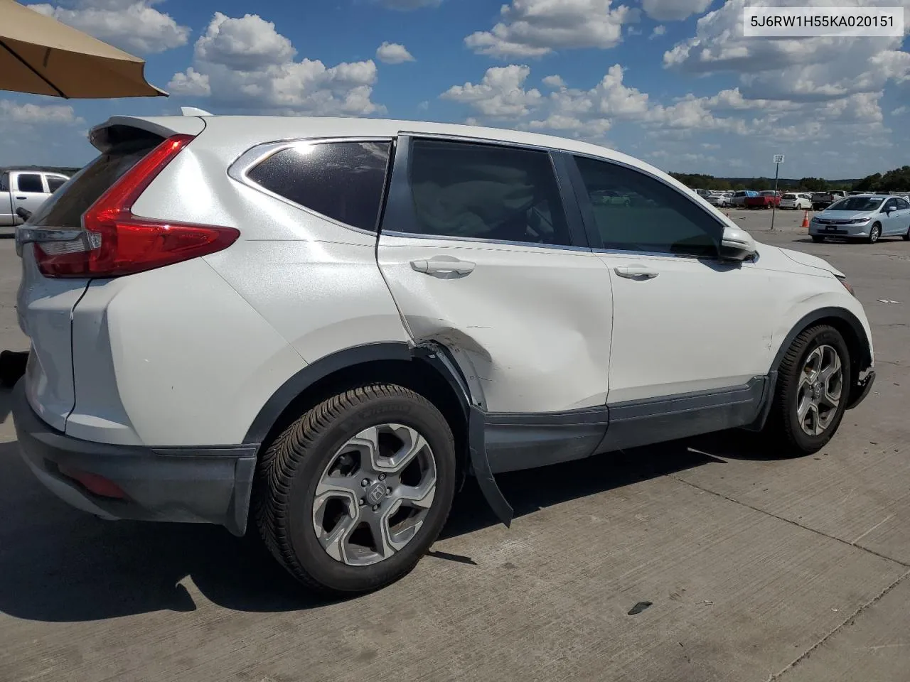 2019 Honda Cr-V Ex VIN: 5J6RW1H55KA020151 Lot: 68031024