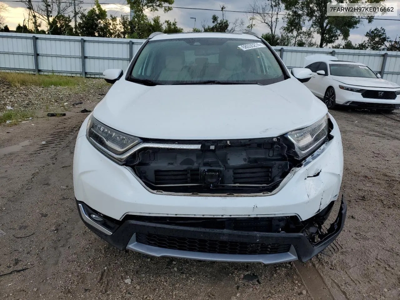 2019 Honda Cr-V Touring VIN: 7FARW2H97KE016662 Lot: 68035274