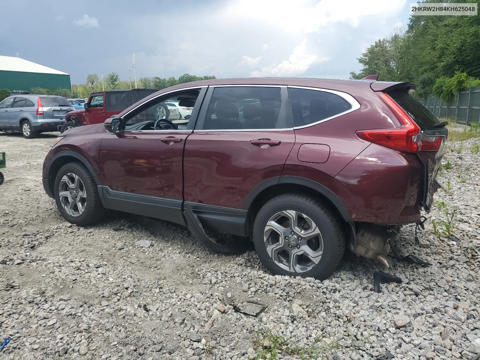 2019 Honda Cr-V Exl VIN: 2HKRW2H84KH625048 Lot: 68040674