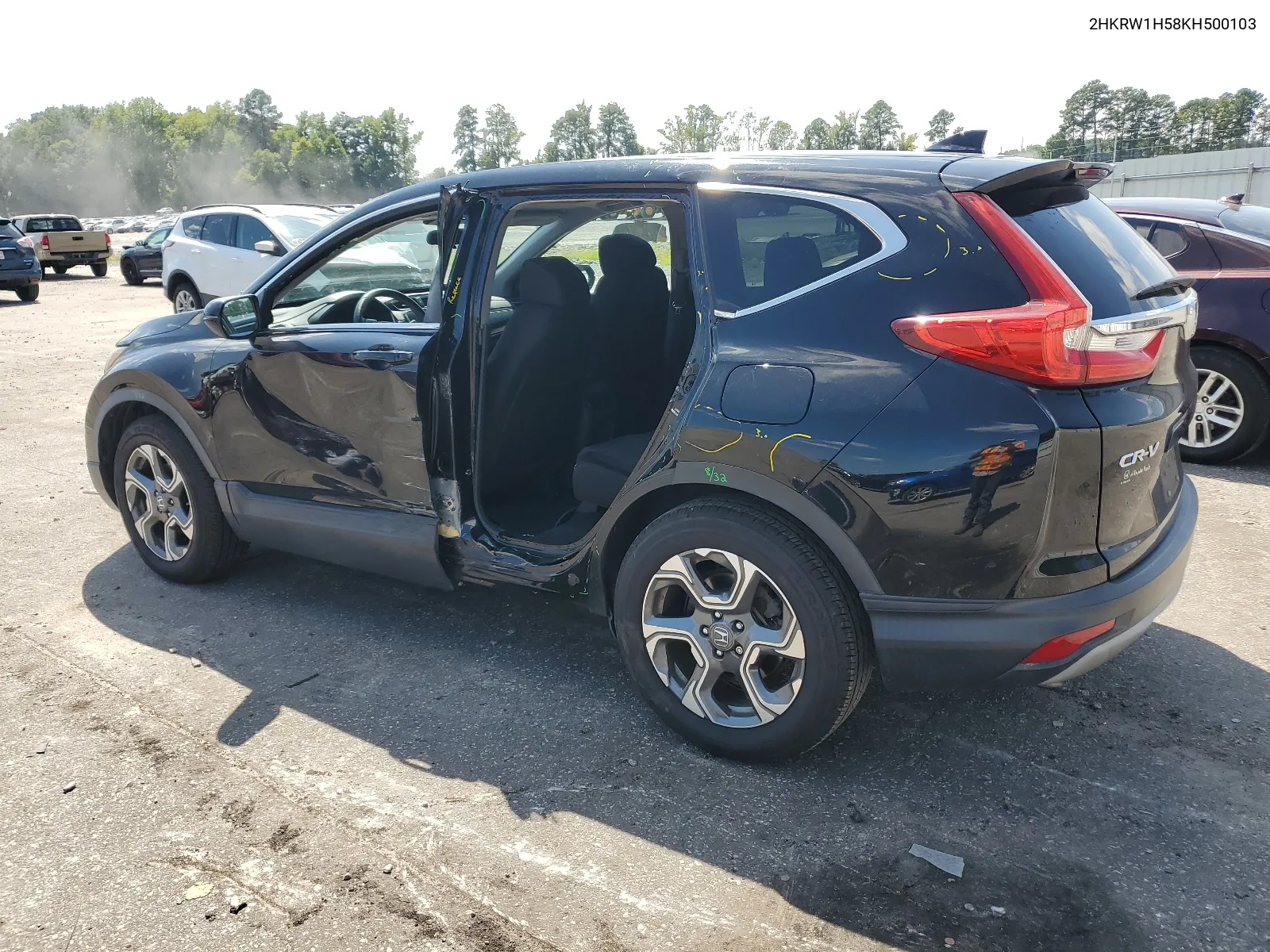 2HKRW1H58KH500103 2019 Honda Cr-V Ex