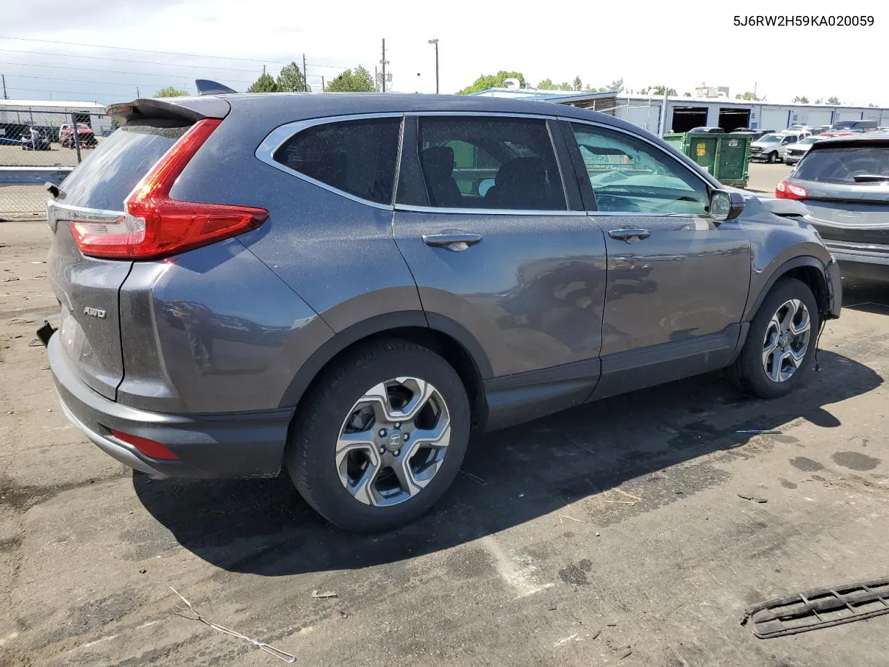 2019 Honda Cr-V Ex VIN: 5J6RW2H59KA020059 Lot: 68103364