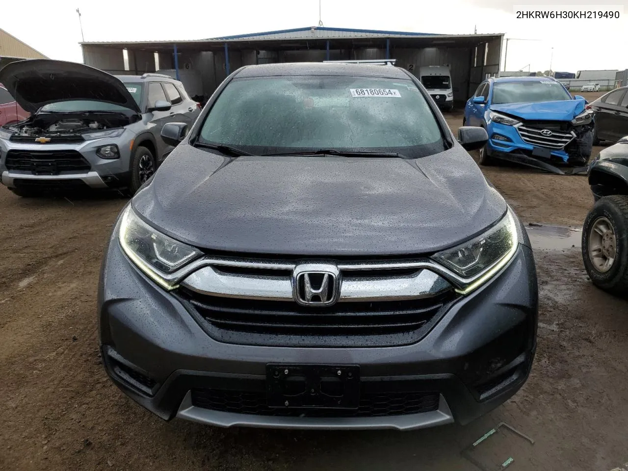 2HKRW6H30KH219490 2019 Honda Cr-V Lx