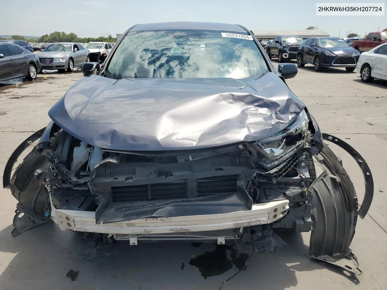 2HKRW6H35KH207724 2019 Honda Cr-V Lx