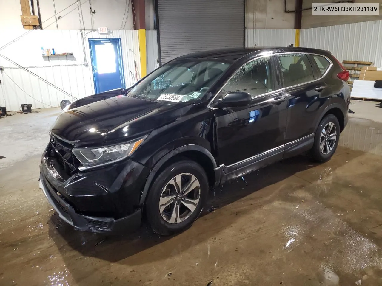 2019 Honda Cr-V Lx VIN: 2HKRW6H38KH231189 Lot: 68233964