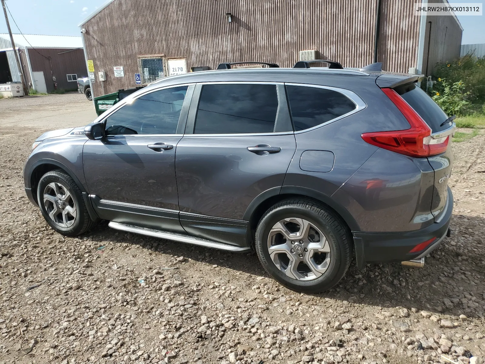 2019 Honda Cr-V Exl VIN: JHLRW2H87KX013112 Lot: 68357164