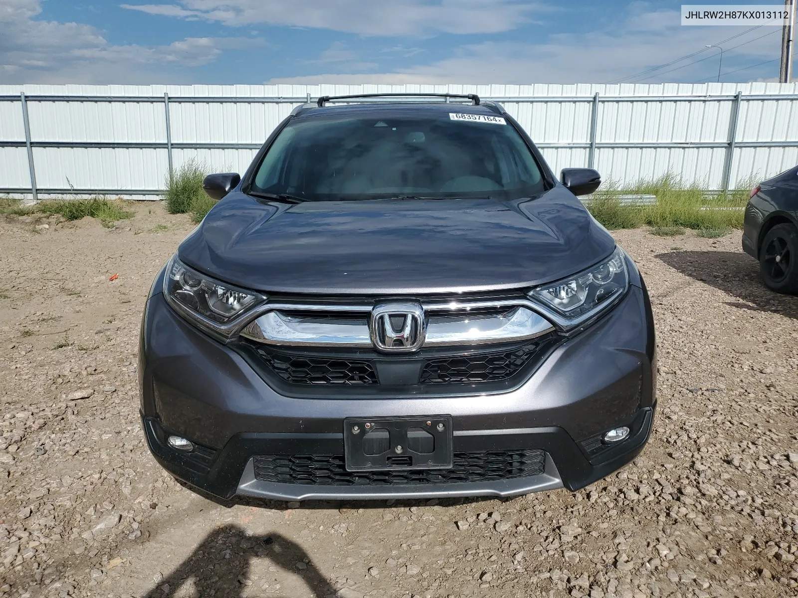 2019 Honda Cr-V Exl VIN: JHLRW2H87KX013112 Lot: 68357164