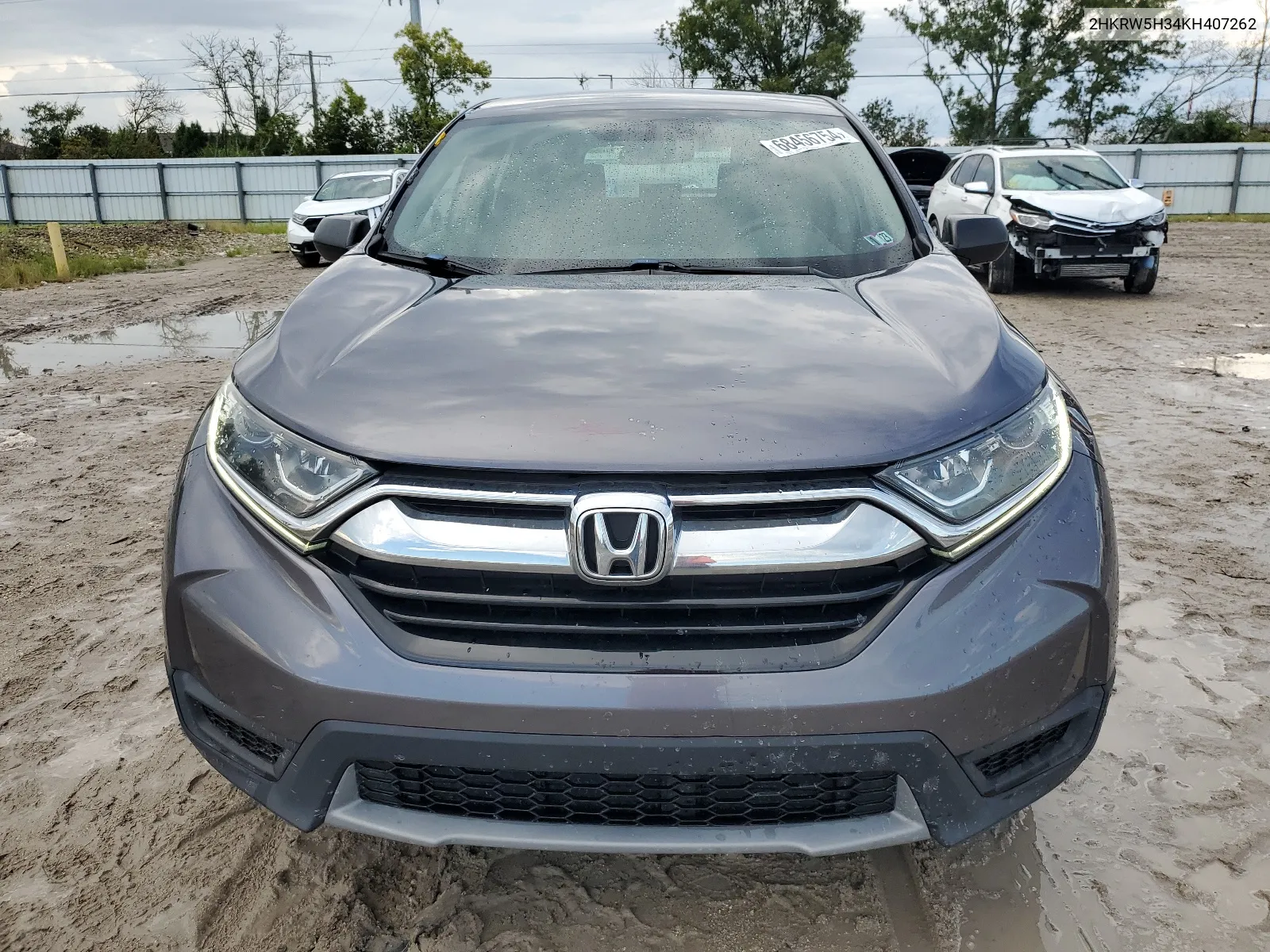 2HKRW5H34KH407262 2019 Honda Cr-V Lx