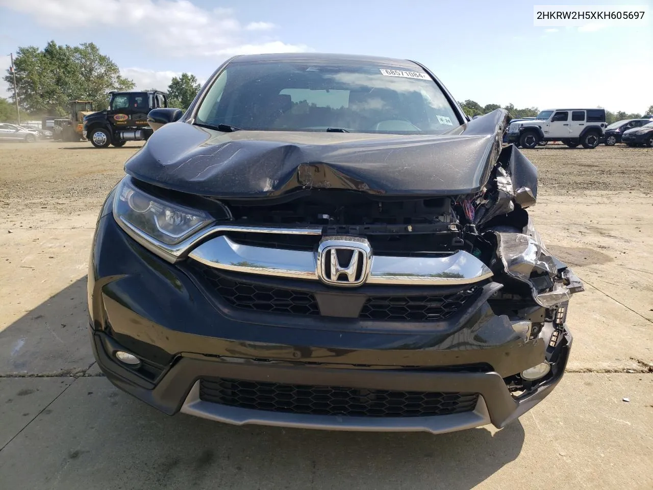 2019 Honda Cr-V Ex VIN: 2HKRW2H5XKH605697 Lot: 68571084