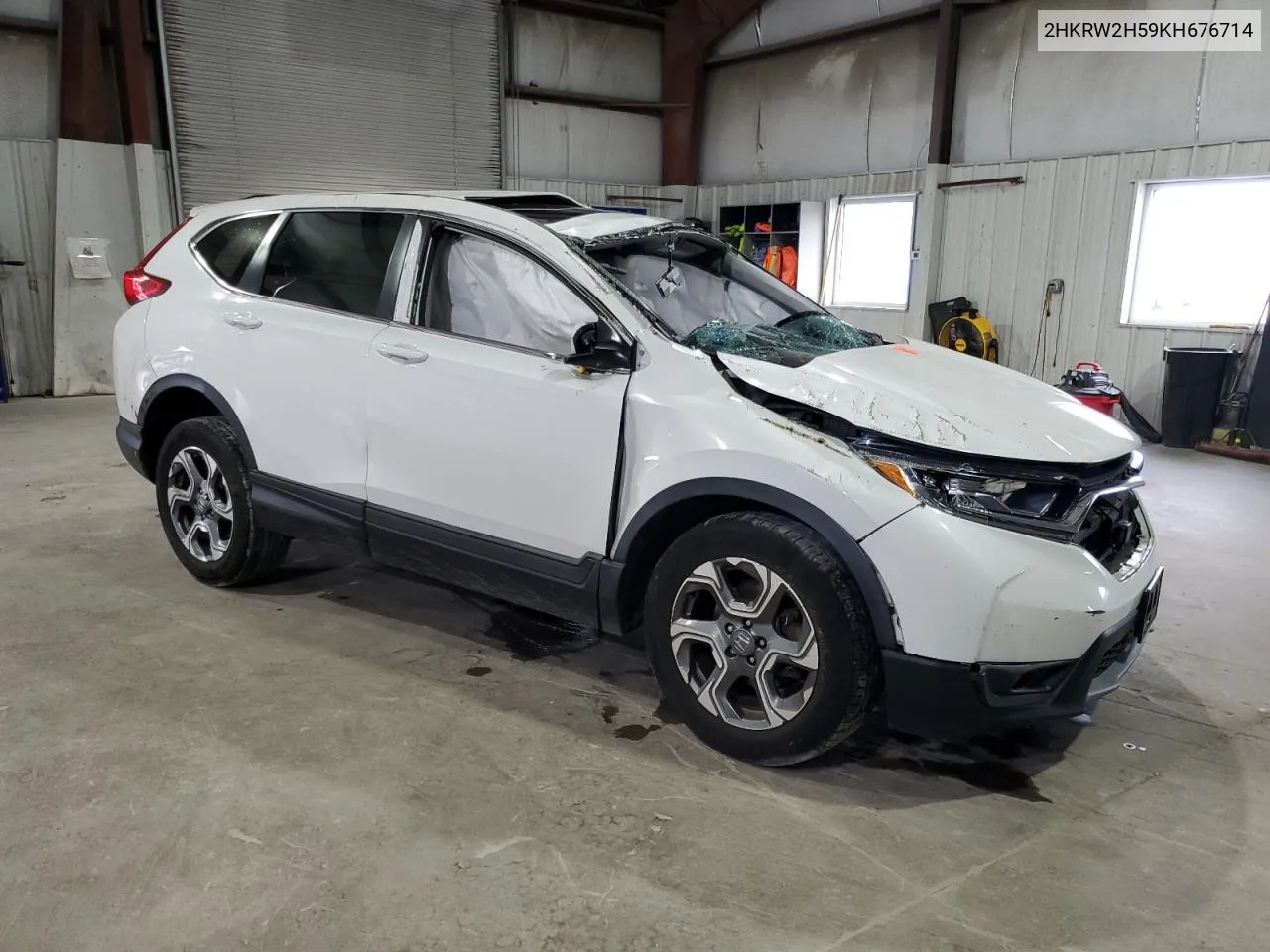 2HKRW2H59KH676714 2019 Honda Cr-V Ex