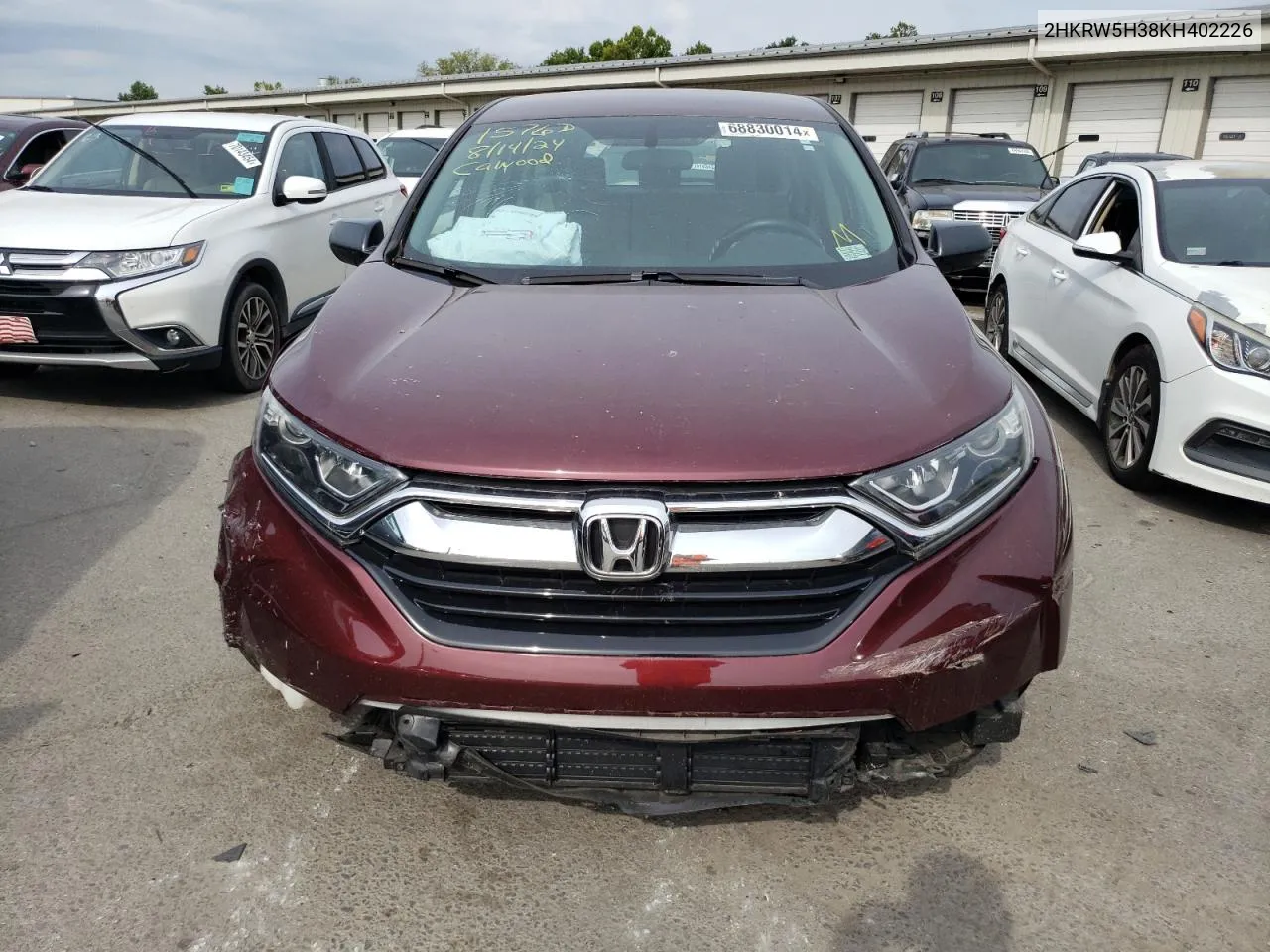 2HKRW5H38KH402226 2019 Honda Cr-V Lx