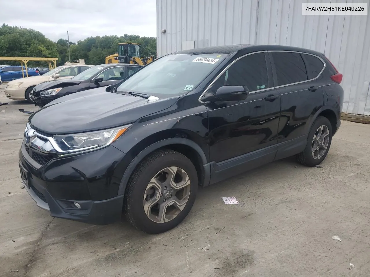 2019 Honda Cr-V Ex VIN: 7FARW2H51KE040226 Lot: 68924464