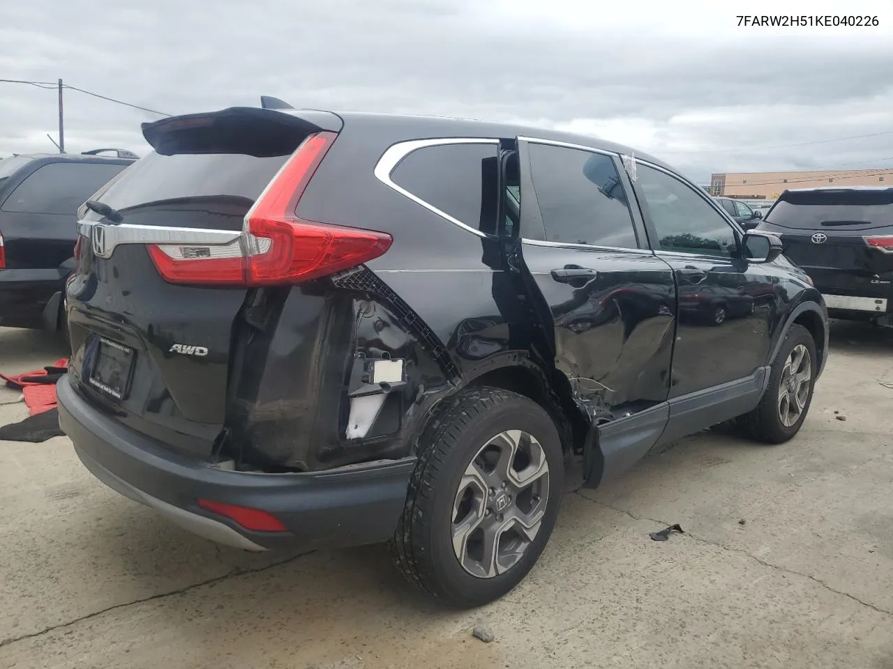 2019 Honda Cr-V Ex VIN: 7FARW2H51KE040226 Lot: 68924464