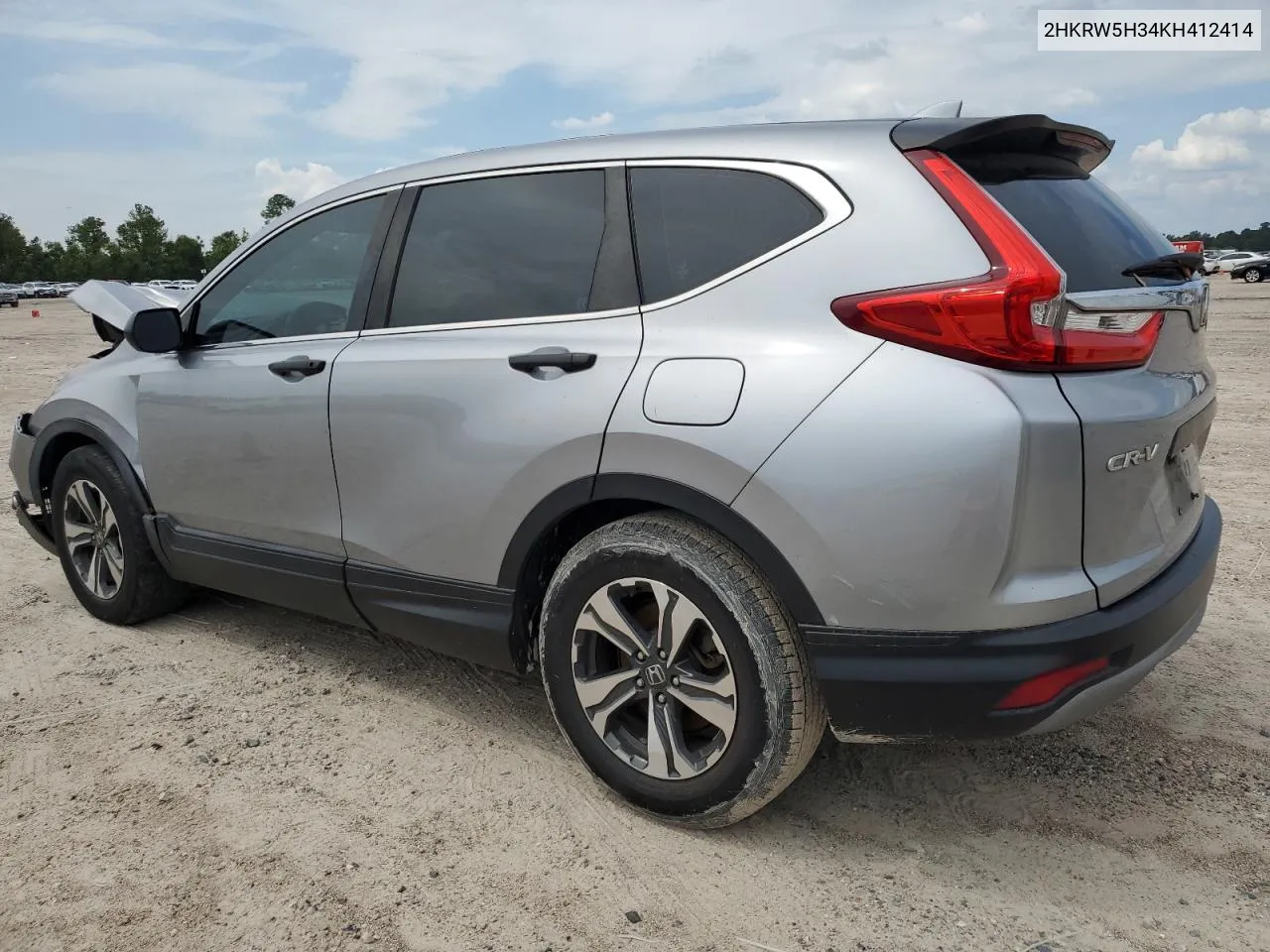 2019 Honda Cr-V Lx VIN: 2HKRW5H34KH412414 Lot: 69041274