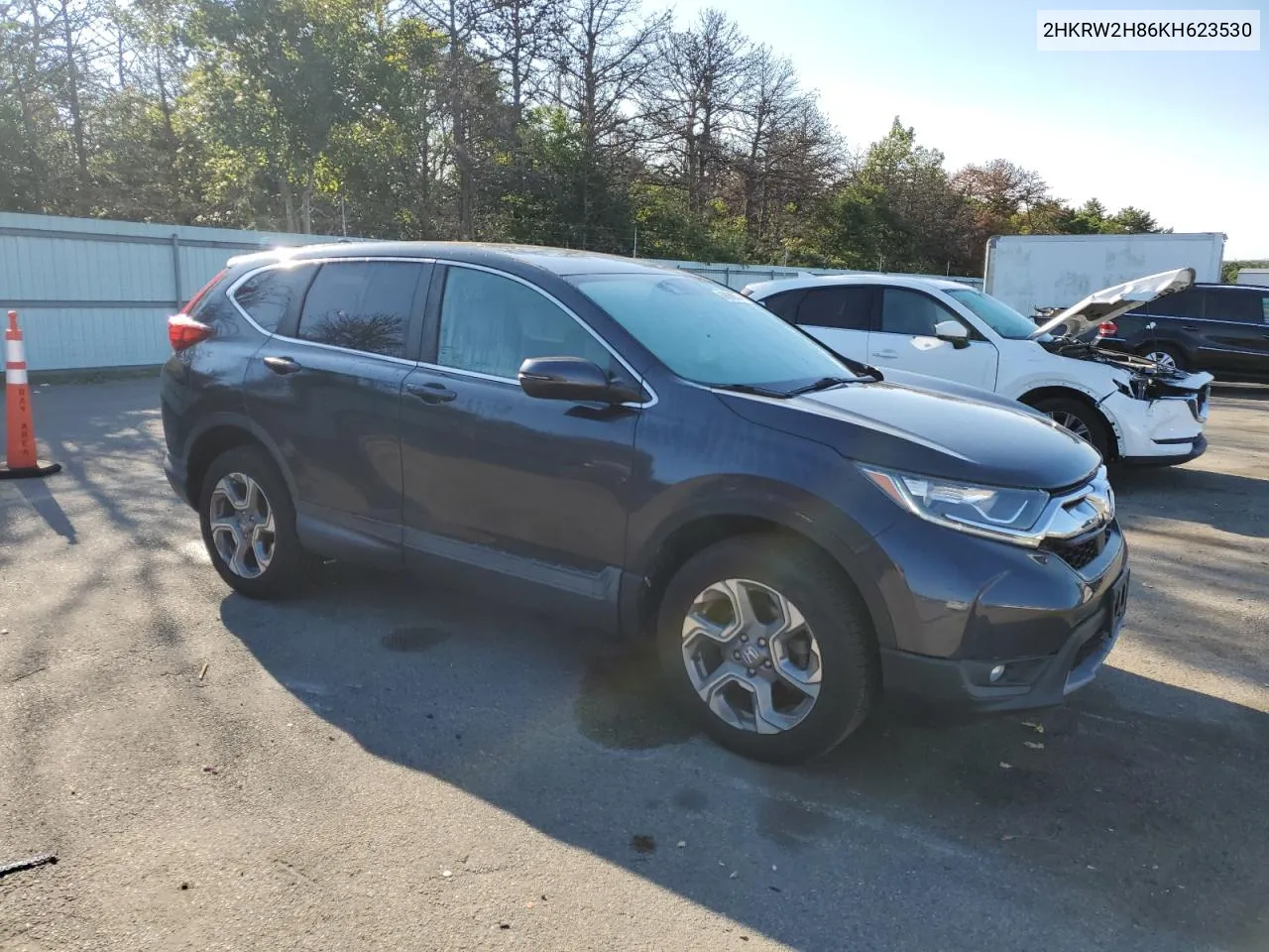 2019 Honda Cr-V Exl VIN: 2HKRW2H86KH623530 Lot: 69060574