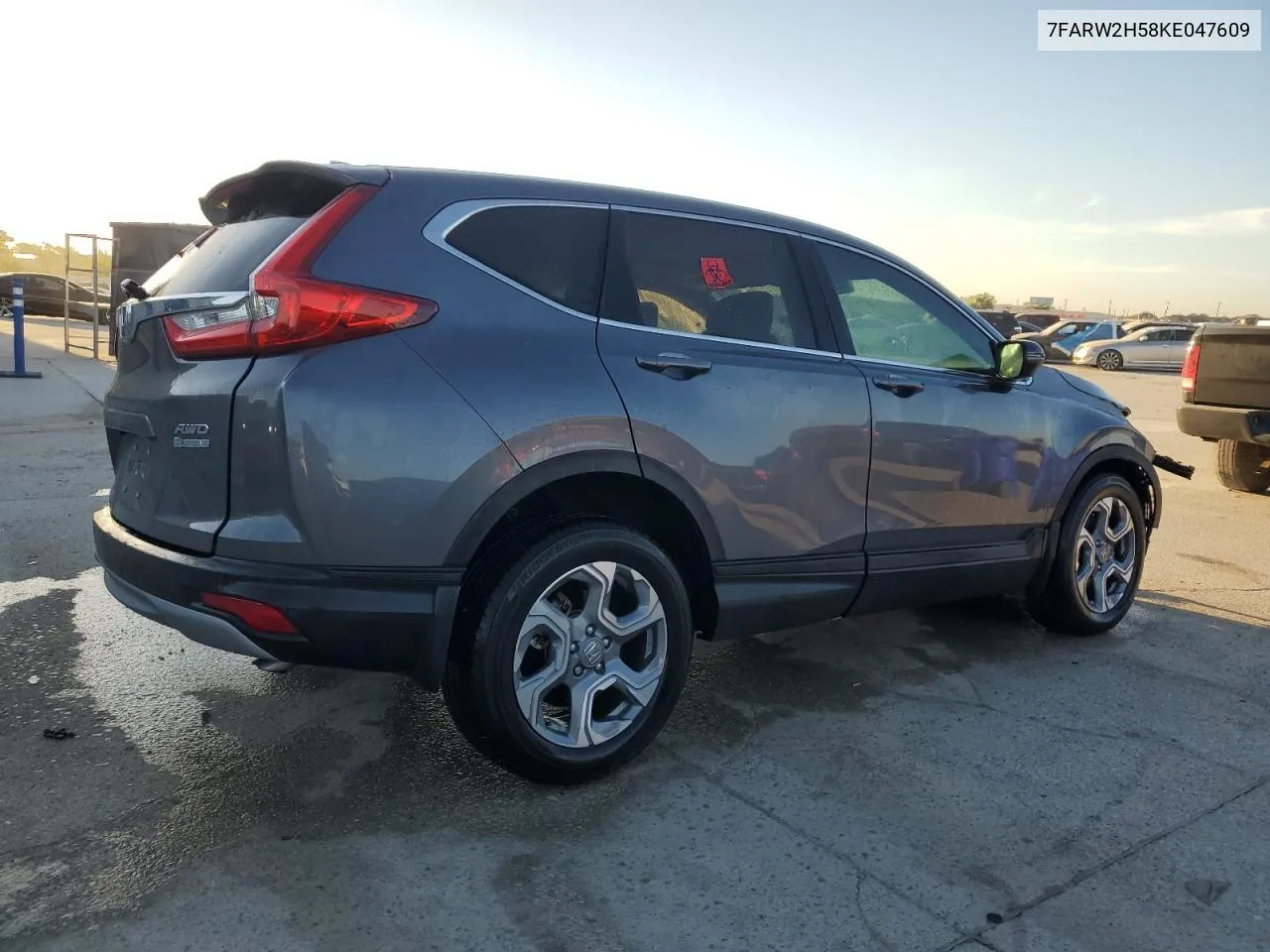 2019 Honda Cr-V Ex VIN: 7FARW2H58KE047609 Lot: 69113394