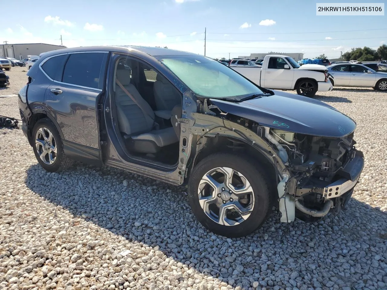 2HKRW1H51KH515106 2019 Honda Cr-V Ex