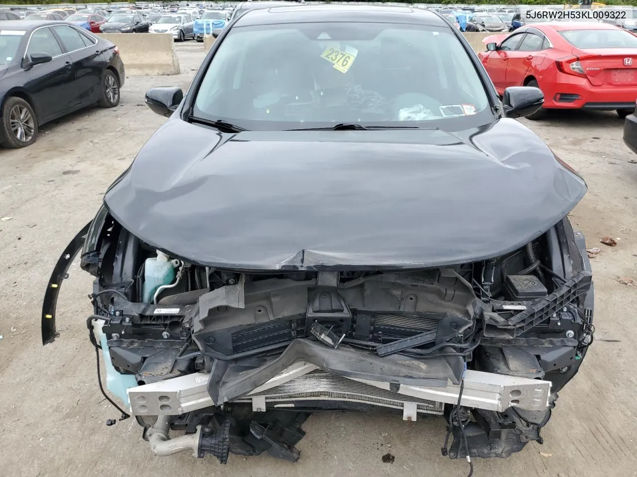 5J6RW2H53KL009322 2019 Honda Cr-V Ex