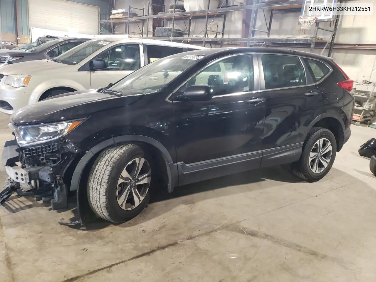 2019 Honda Cr-V Lx VIN: 2HKRW6H33KH212551 Lot: 69217474