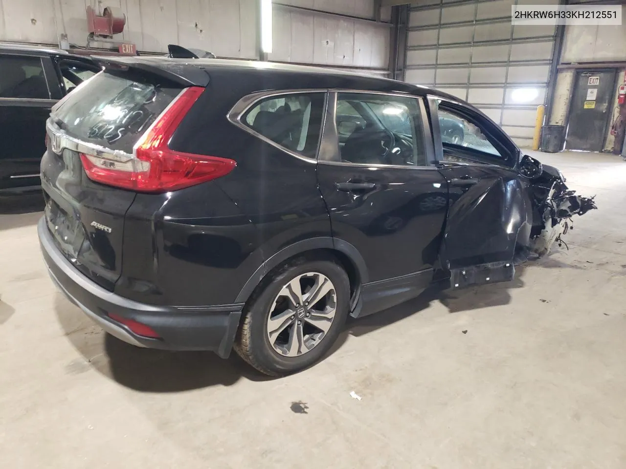 2HKRW6H33KH212551 2019 Honda Cr-V Lx