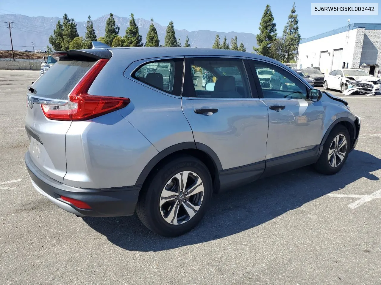 2019 Honda Cr-V Lx VIN: 5J6RW5H35KL003442 Lot: 69306094