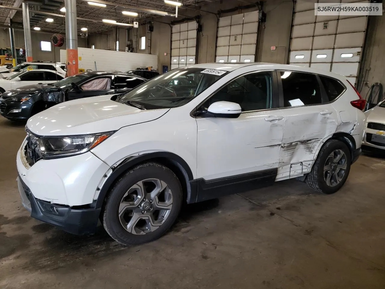 2019 Honda Cr-V Ex VIN: 5J6RW2H59KA003519 Lot: 69309154