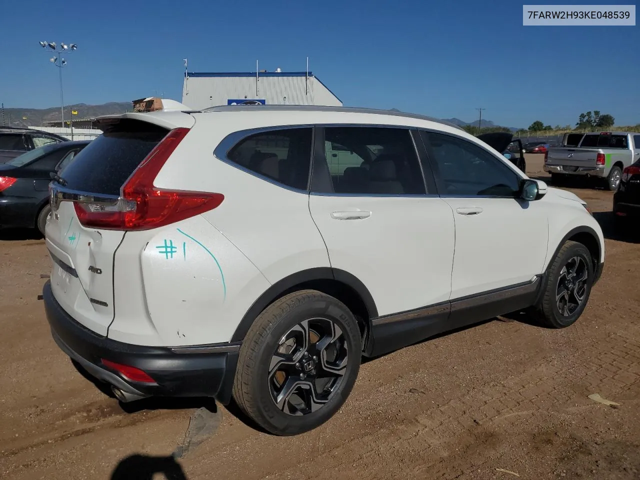 2019 Honda Cr-V Touring VIN: 7FARW2H93KE048539 Lot: 69406754