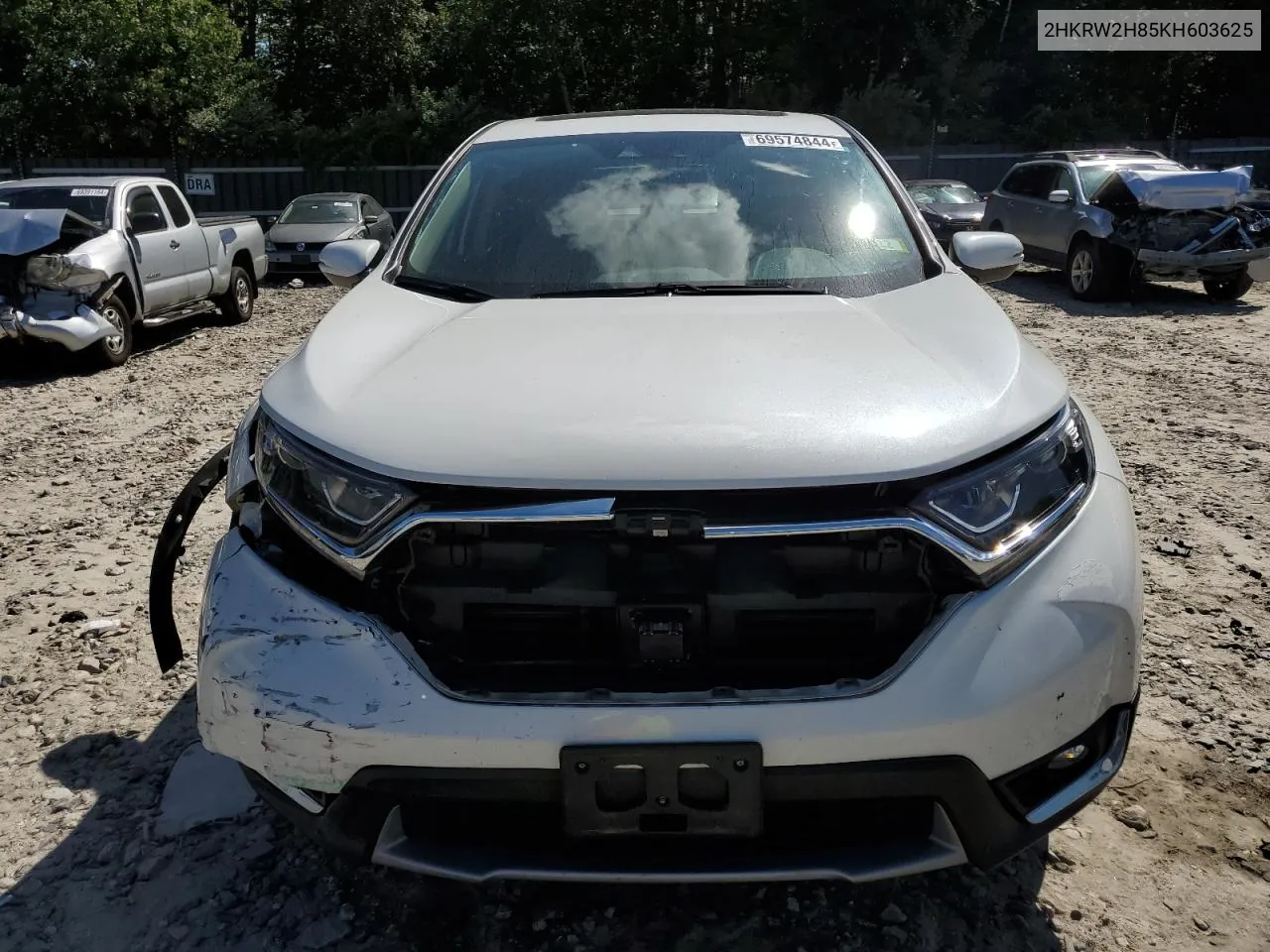 2019 Honda Cr-V Exl VIN: 2HKRW2H85KH603625 Lot: 69574844