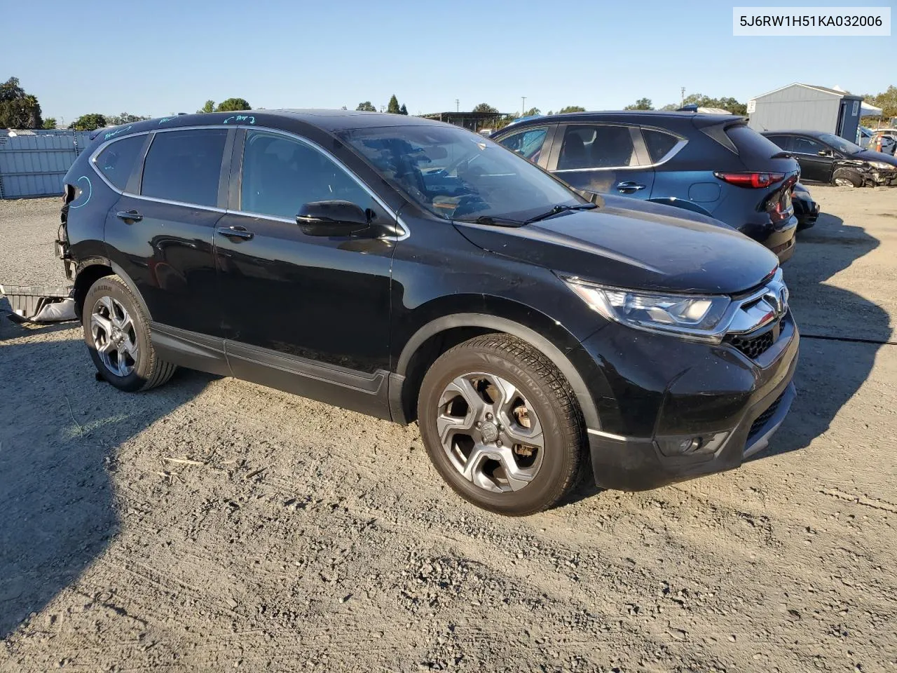 2019 Honda Cr-V Ex VIN: 5J6RW1H51KA032006 Lot: 69671754