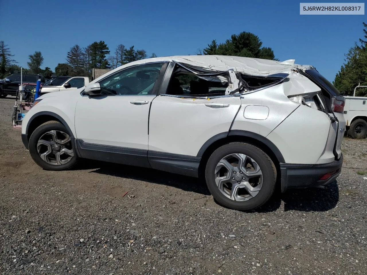 5J6RW2H82KL008317 2019 Honda Cr-V Exl