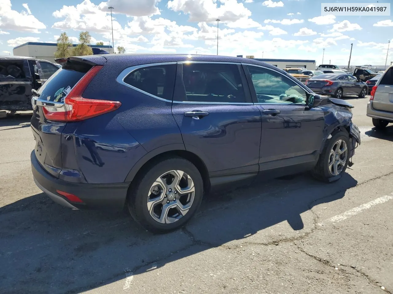 2019 Honda Cr-V Ex VIN: 5J6RW1H59KA041987 Lot: 69674874