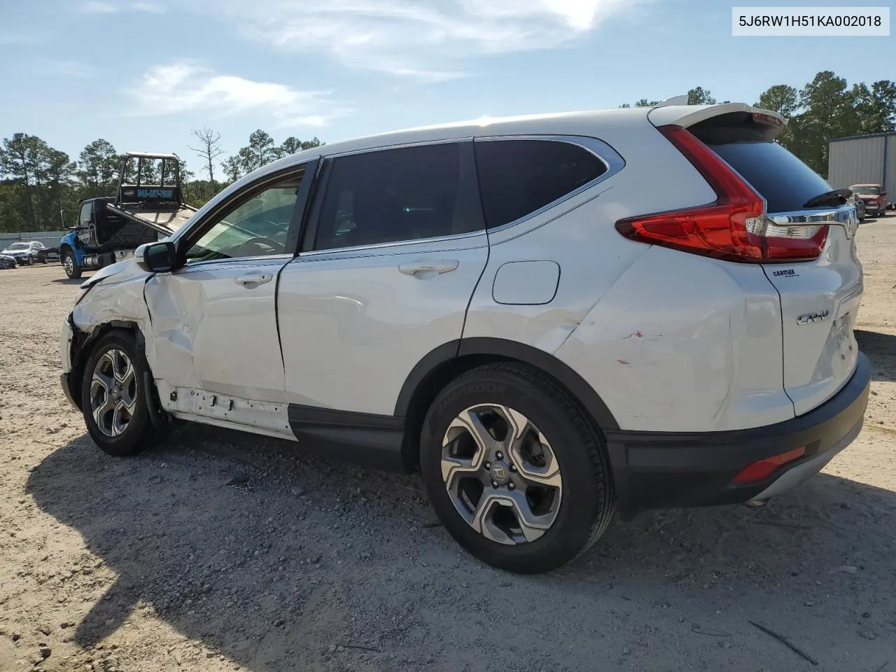 5J6RW1H51KA002018 2019 Honda Cr-V Ex