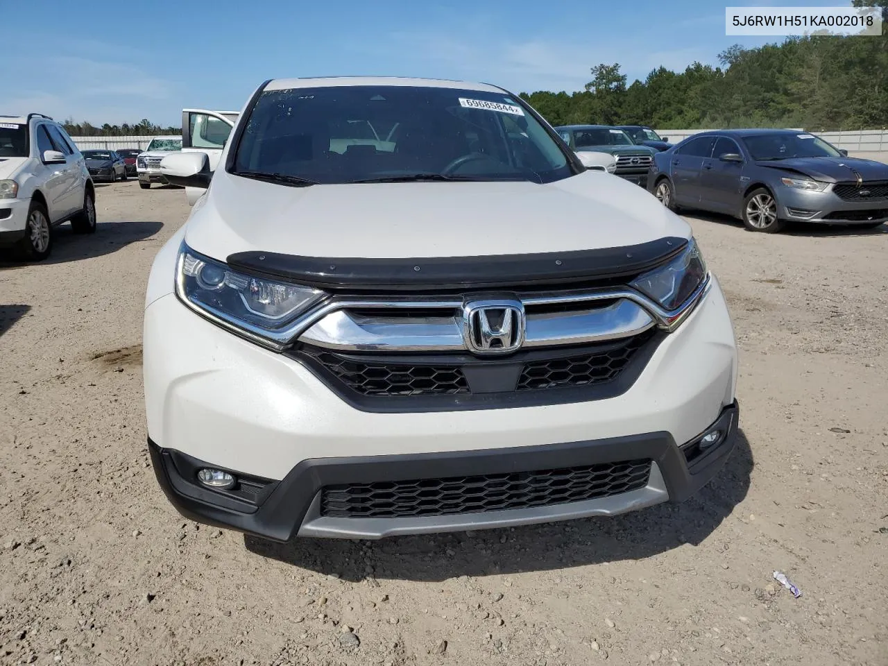 2019 Honda Cr-V Ex VIN: 5J6RW1H51KA002018 Lot: 69685844