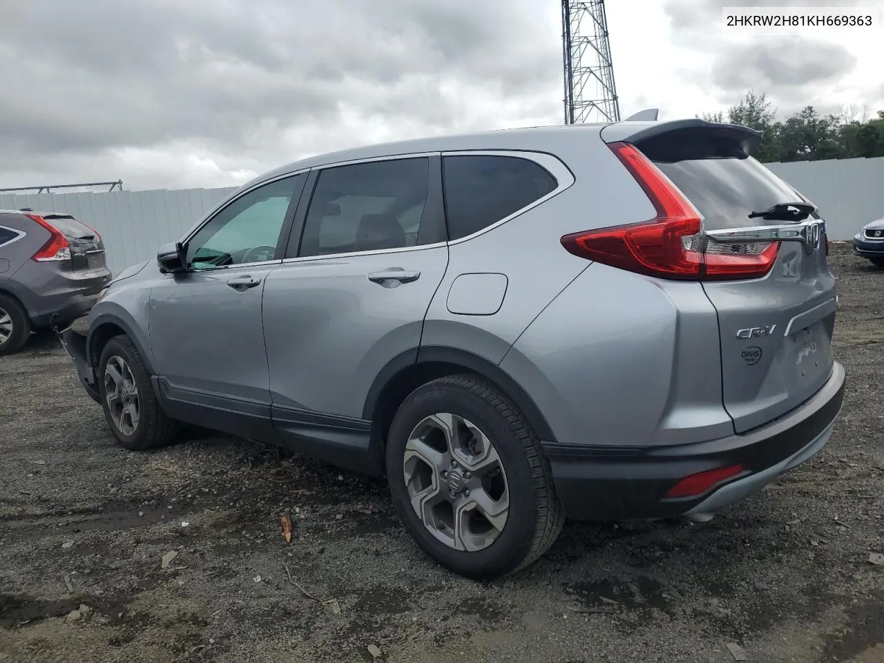 2019 Honda Cr-V Exl VIN: 2HKRW2H81KH669363 Lot: 69741074