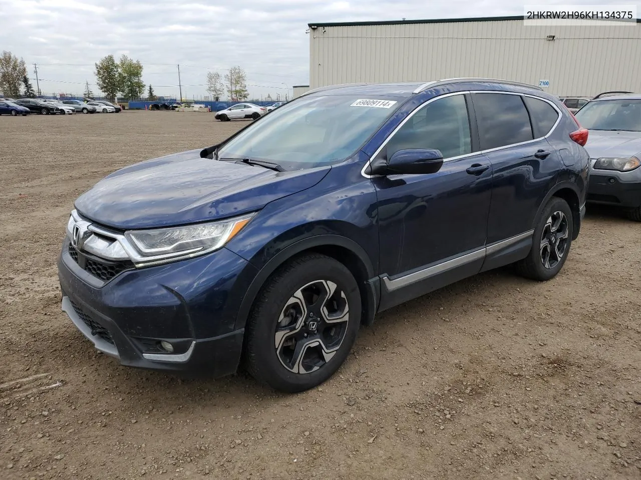 2019 Honda Cr-V Touring VIN: 2HKRW2H96KH134375 Lot: 69809114