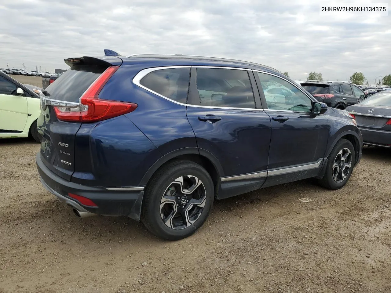 2019 Honda Cr-V Touring VIN: 2HKRW2H96KH134375 Lot: 69809114