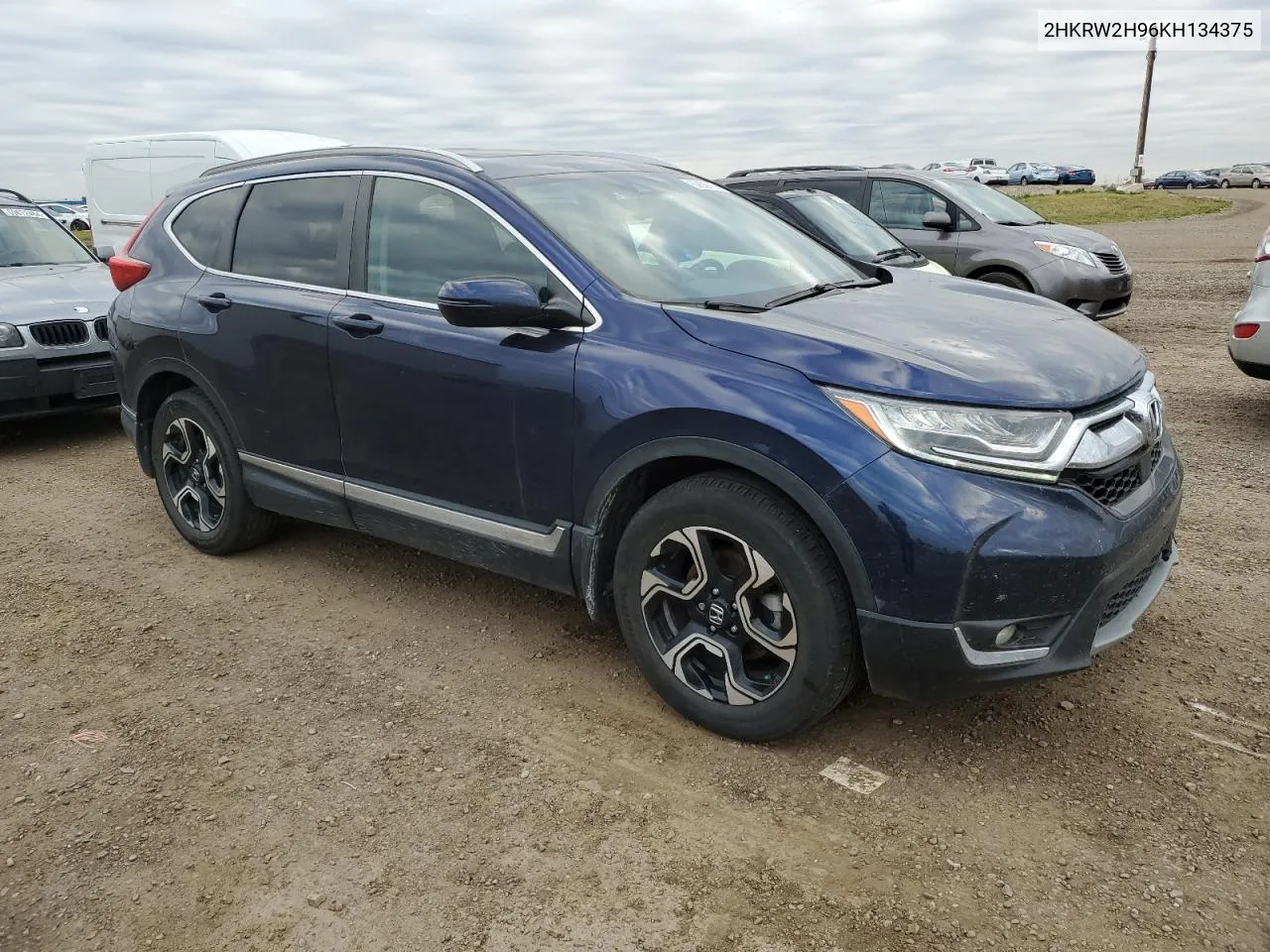 2019 Honda Cr-V Touring VIN: 2HKRW2H96KH134375 Lot: 69809114