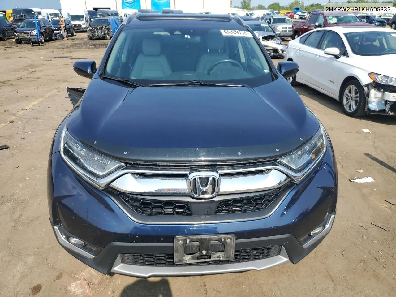 2HKRW2H91KH605333 2019 Honda Cr-V Touring