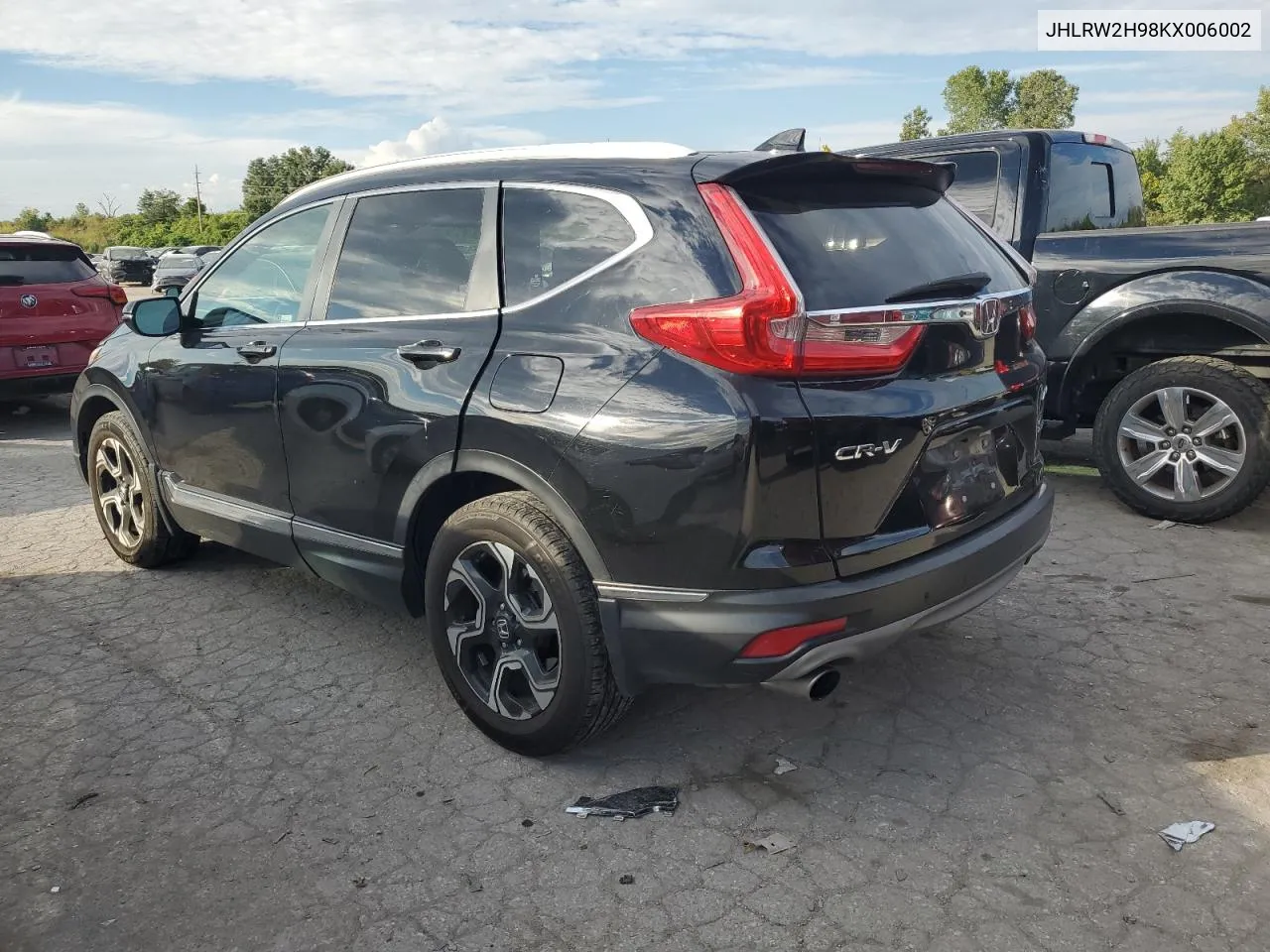 2019 Honda Cr-V Touring VIN: JHLRW2H98KX006002 Lot: 69853144