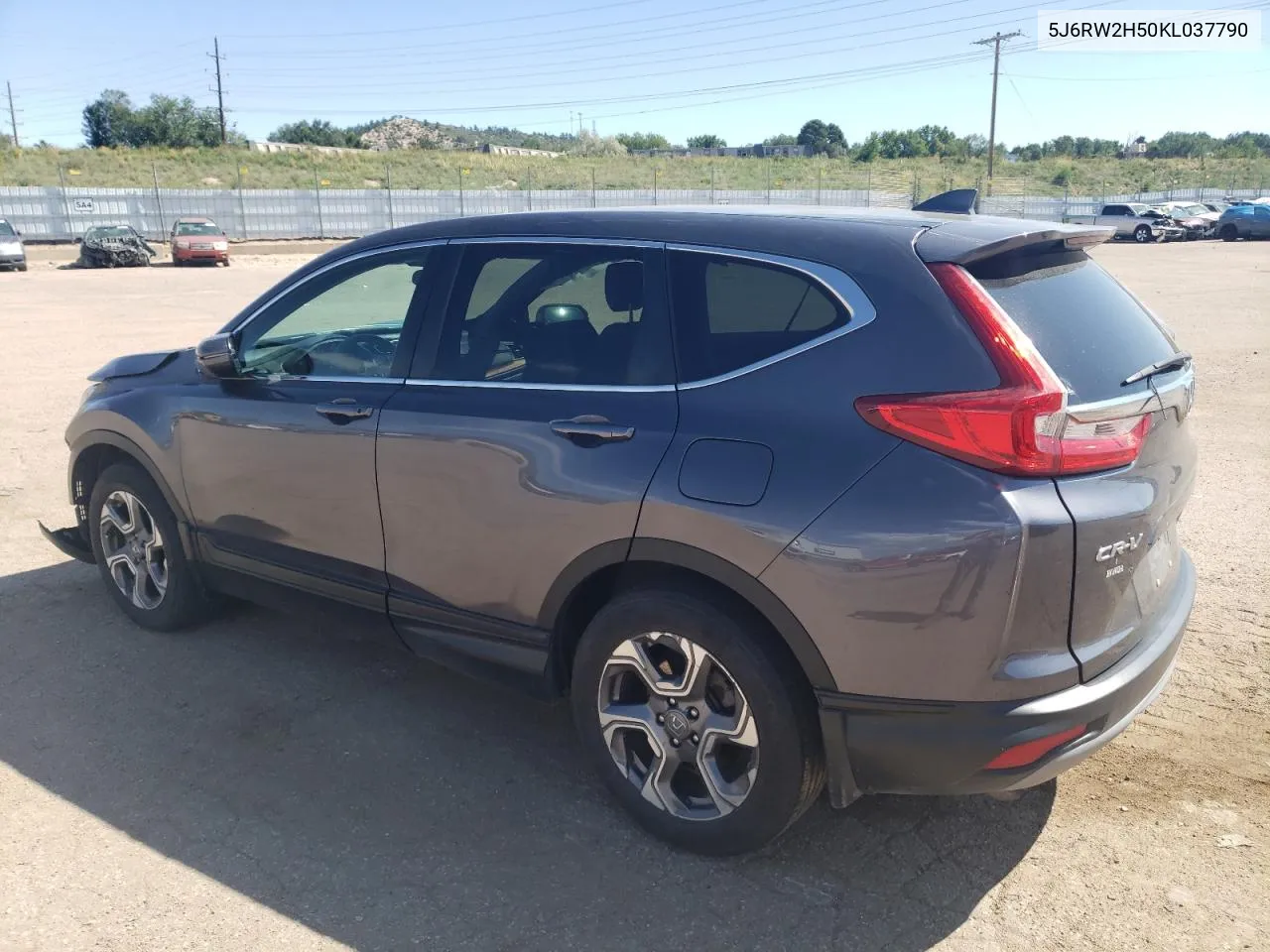 5J6RW2H50KL037790 2019 Honda Cr-V Ex