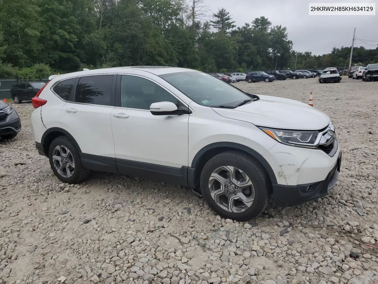 2019 Honda Cr-V Exl VIN: 2HKRW2H85KH634129 Lot: 70039274