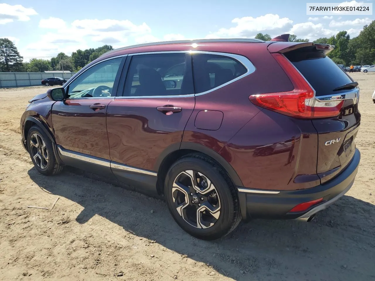 2019 Honda Cr-V Touring VIN: 7FARW1H93KE014224 Lot: 70280294