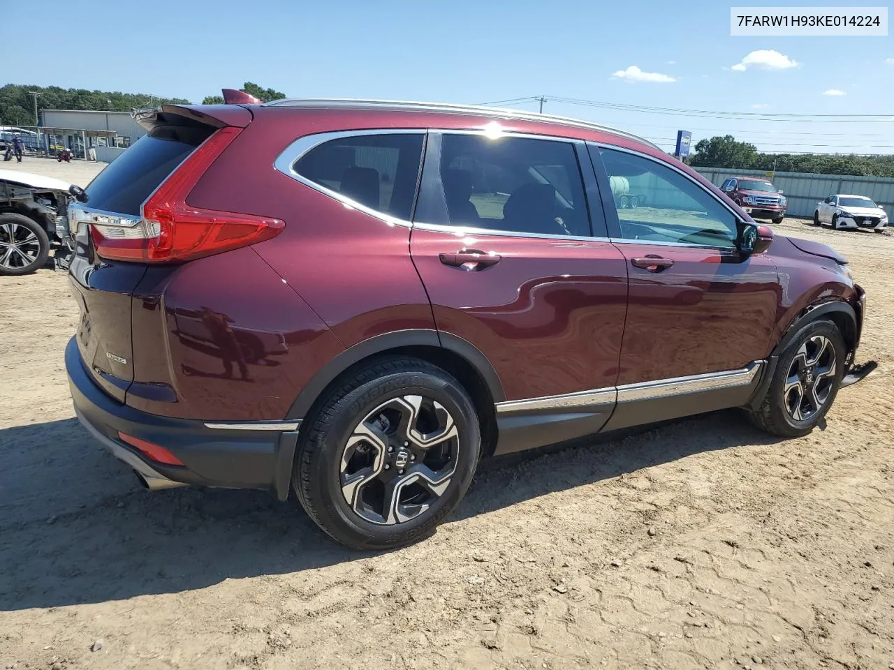 2019 Honda Cr-V Touring VIN: 7FARW1H93KE014224 Lot: 70280294