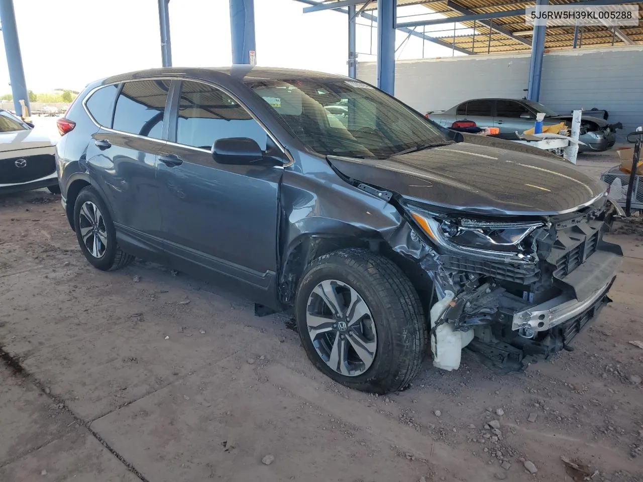 5J6RW5H39KL005288 2019 Honda Cr-V Lx