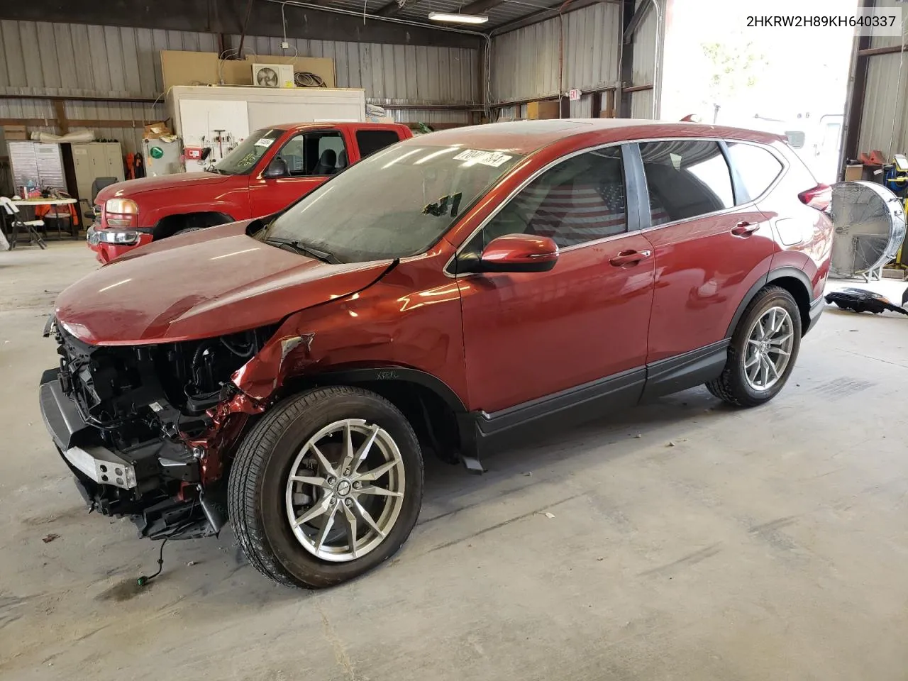 2019 Honda Cr-V Exl VIN: 2HKRW2H89KH640337 Lot: 70409304