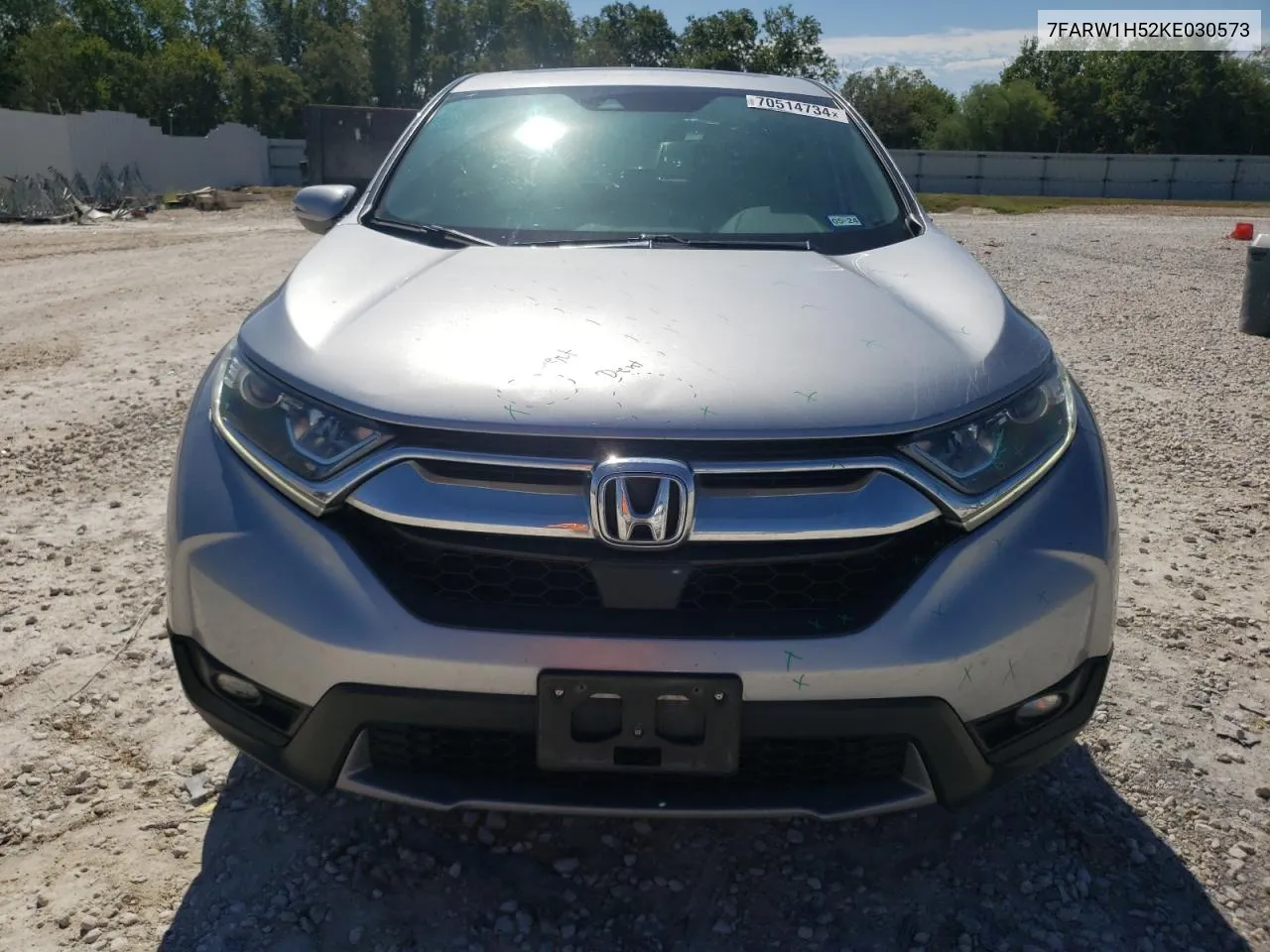 2019 Honda Cr-V Ex VIN: 7FARW1H52KE030573 Lot: 70514734