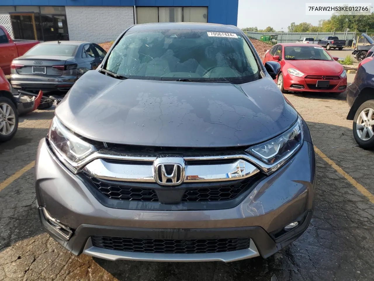 2019 Honda Cr-V Ex VIN: 7FARW2H53KE012766 Lot: 70567424