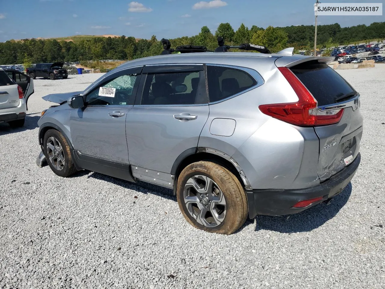 5J6RW1H52KA035187 2019 Honda Cr-V Ex