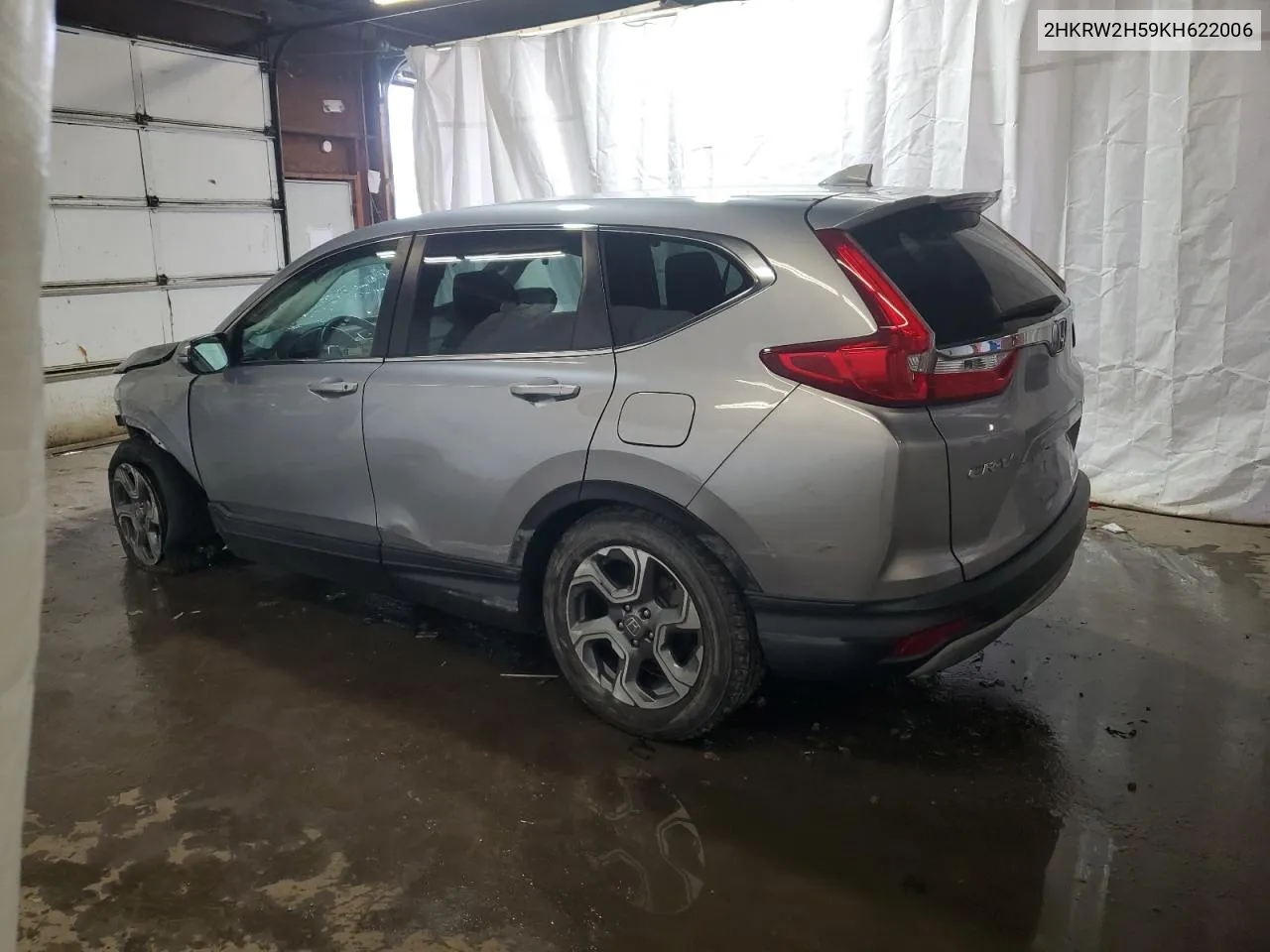 2019 Honda Cr-V Ex VIN: 2HKRW2H59KH622006 Lot: 70752024